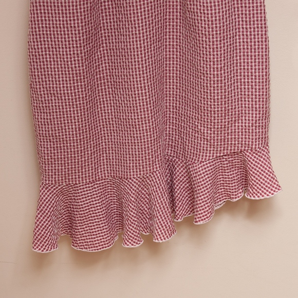 WAYF Asymmetrical Ruffle Dress - Picture 3 of 8